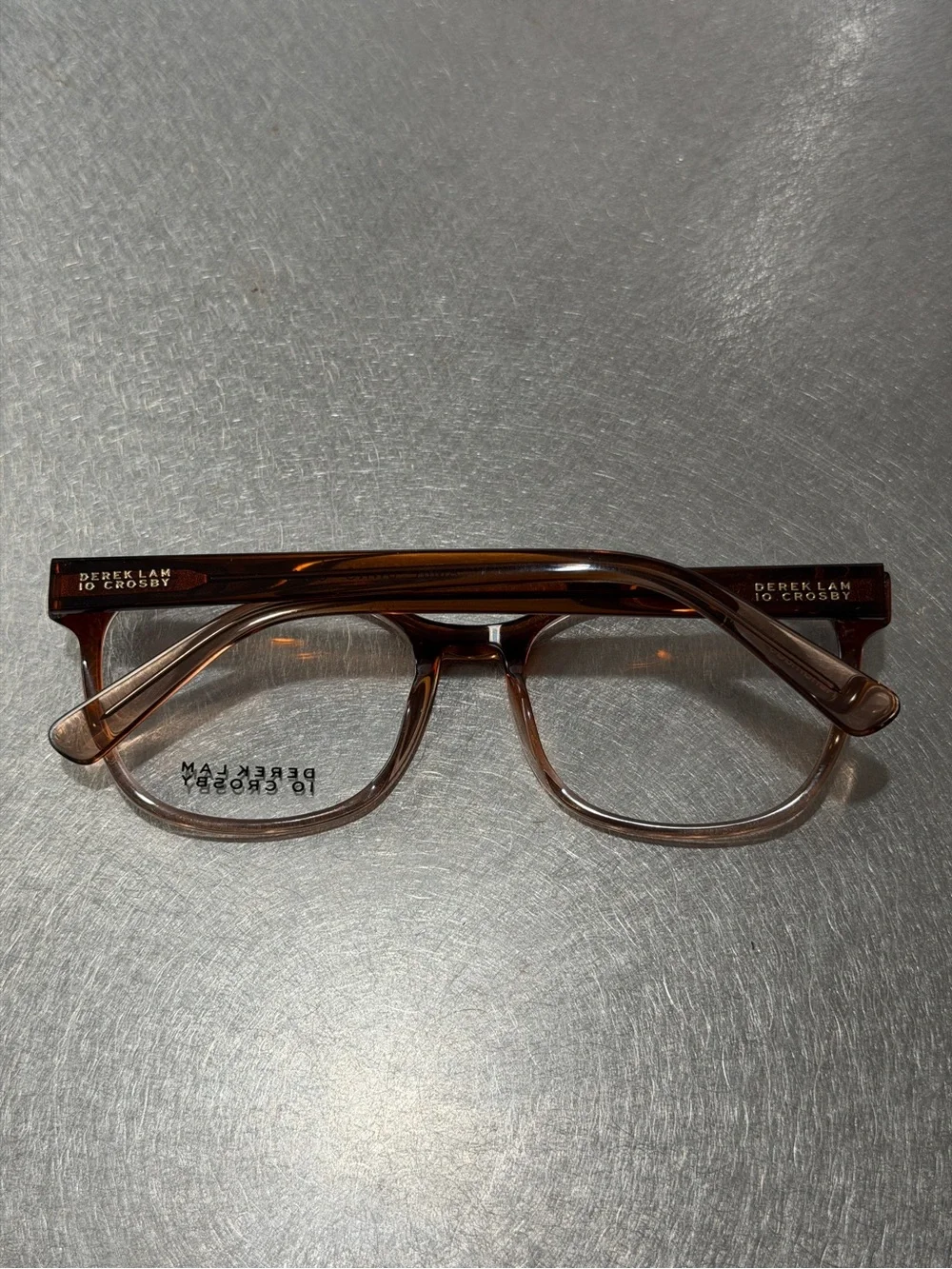 10 Crosby Derek Lam Brown gradient Women's AMIA Glasses 54-17-140, NWT